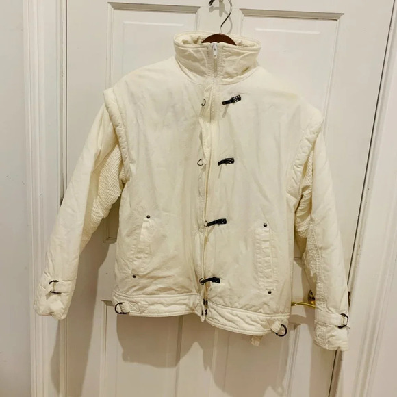 Vintage 70s 80s Illusions Jacket Women Size L Men Size S - Picture 10 of 11